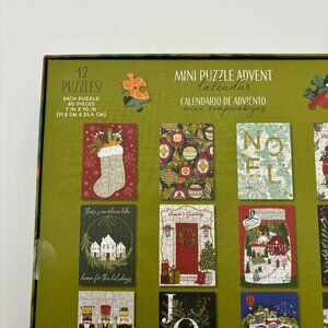 Aldi Mini Puzzle 12 Days Christmas Advent Calendar, Fun Family Holiday Activity